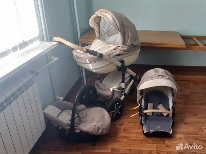 Коляска детская 3 в 1 бу