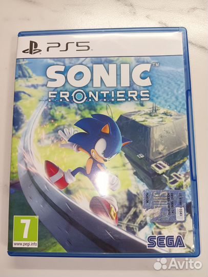 Sonic frontiers ps5 диск