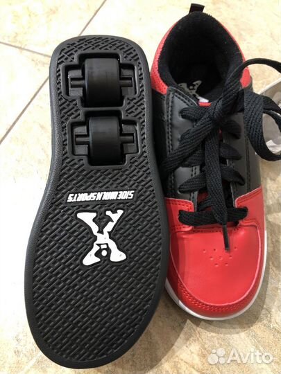 Кроссовки с роликами Heelys side walk sports