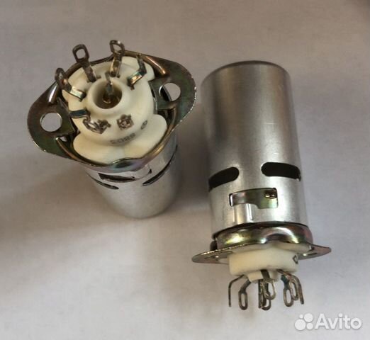 Панели для радиоламп советские пл8-3Пб, пл7-2кэ-46