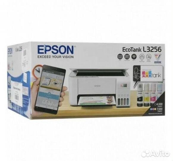 Epson L3256 струйный принтер (мфу,новый )