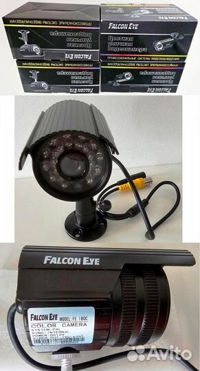 Видеонаблюдение Falcon Eye FE-1004L с 4 камерами