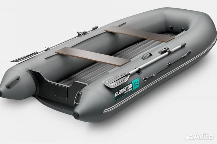 Надувная лодка пвх Гладиатор Е 380 S нднд
