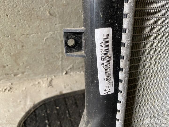 Радиатор охлаждения Audi A3 8P