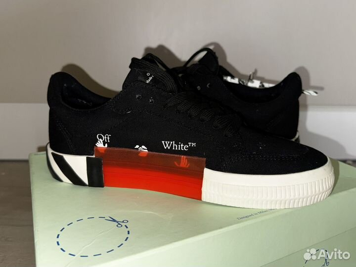 Кеды Off white low vulcanized canvas