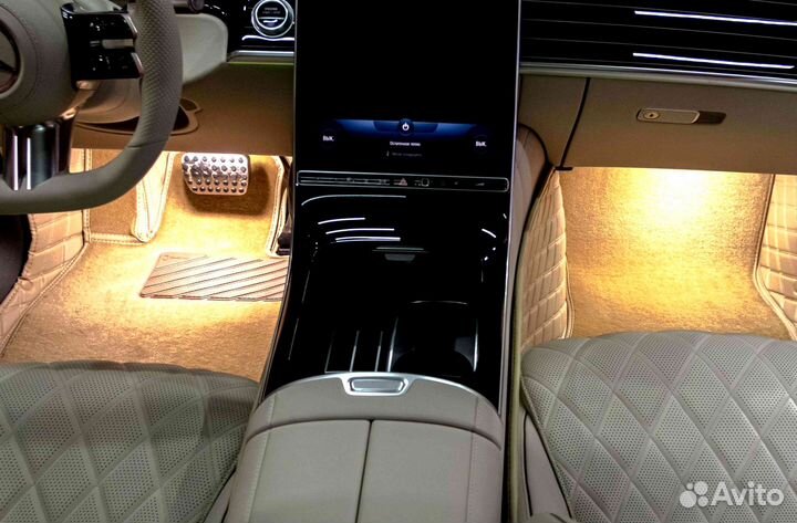 Коврики на заказ на Mercedes-Benz S klass w223 2021г