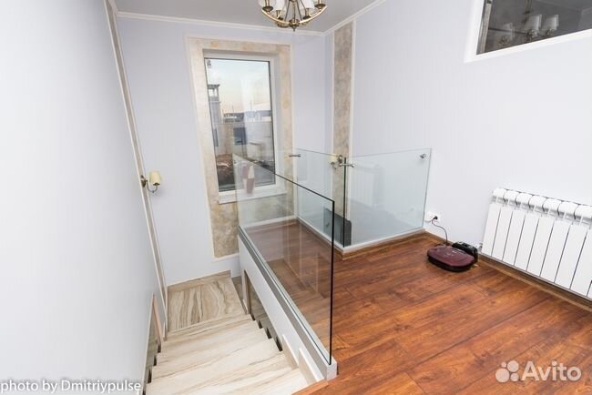 Стеклянное ограждение террасы