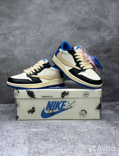 Кроссовки Nike Air Jordan 1 Low x travis scott