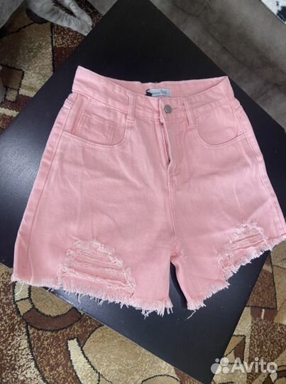 Шорты джинсовые