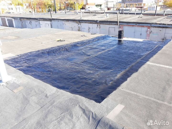 Ремонт кровли гаражей