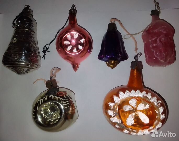 Ёлочные игрушки СССР