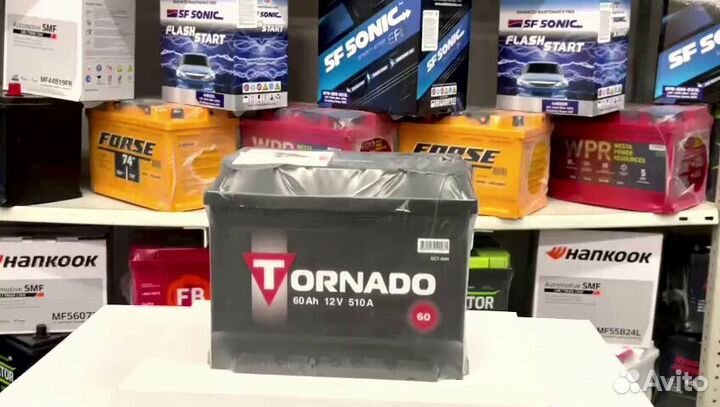 Аккумулятор tornado 60 N