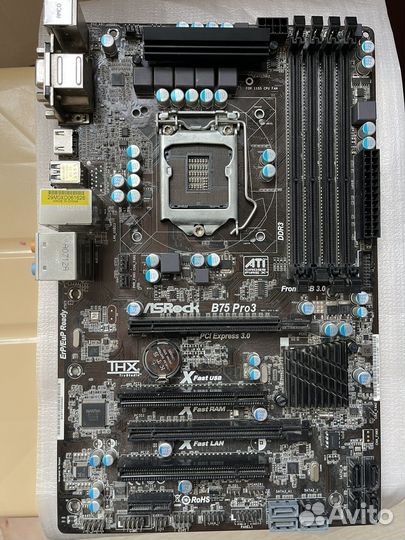 Материнская плата AsRock B75 3 Pro