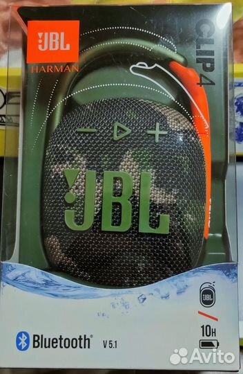 Продам оригинальную колонку JBL clip4 новая