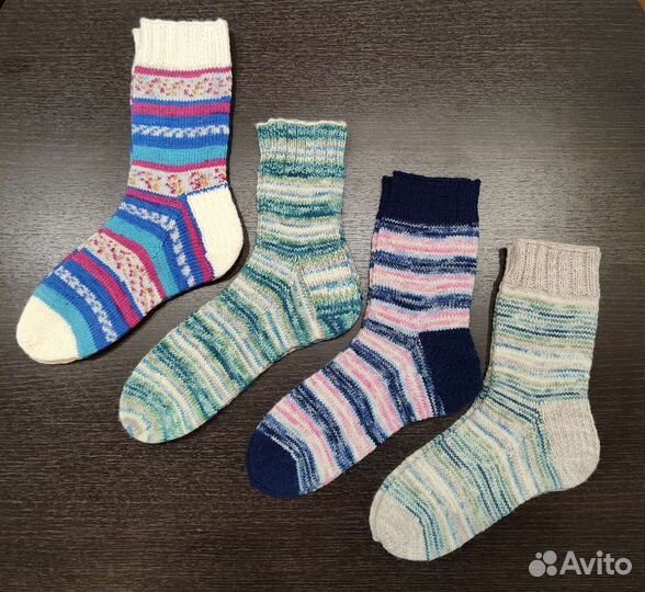 Носки вязанные
