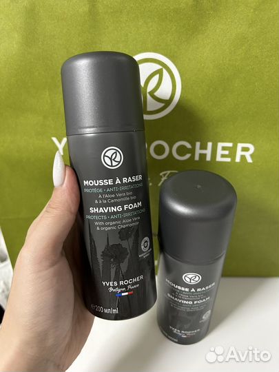 Пена для бритья ив роше yves rocher