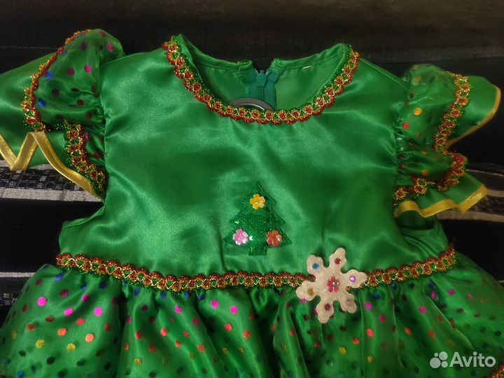 Платье ёлочка
