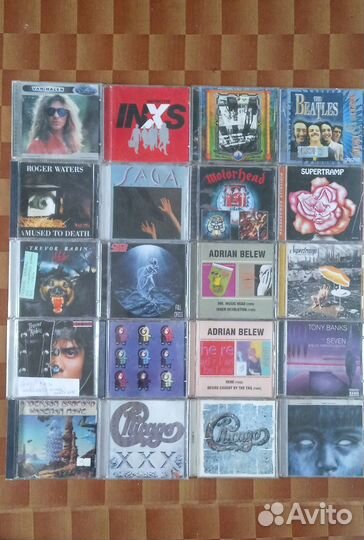 CD диски музыкальные