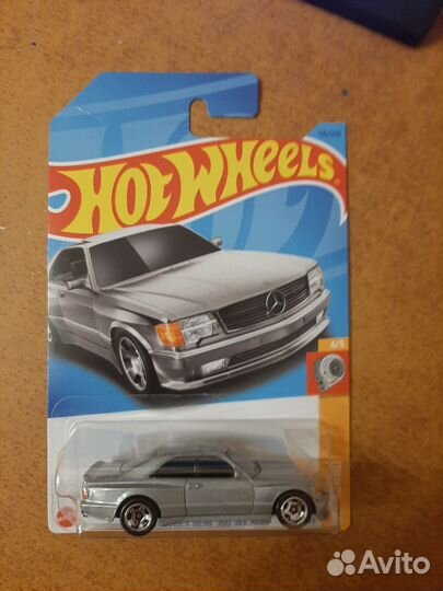 Мercedes-Benz 560 SEC AMG от hot wheels