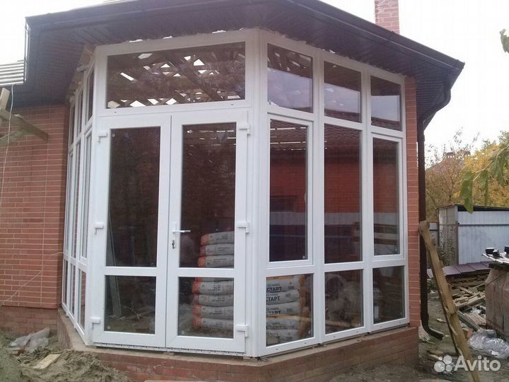 Веранда остекление