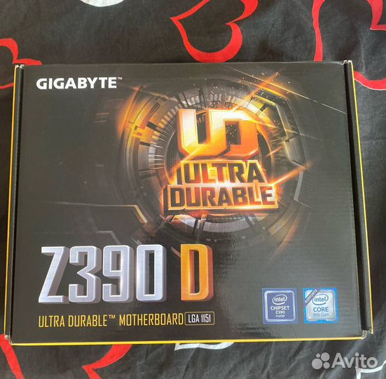 Материнская плата gigabyte z390d