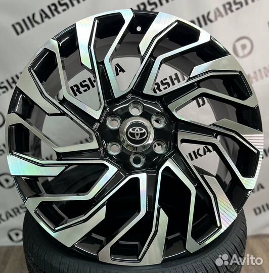 Новые Кованые диски на Тойота Ланд Крузер 300 R24