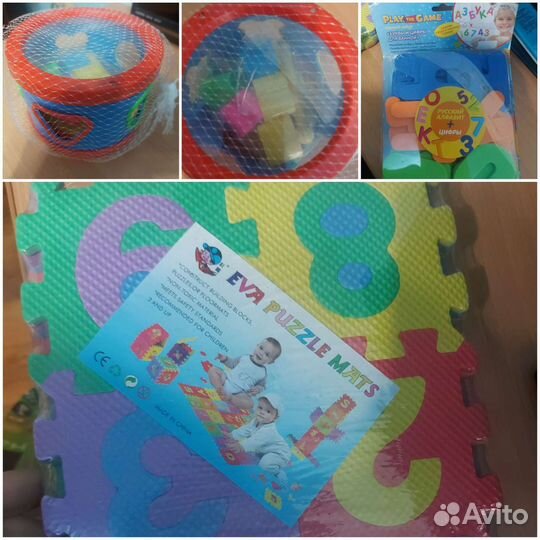 Пазлы и игрушки