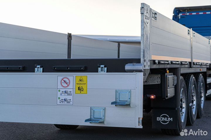 Полуприцеп бортовой Bonum 914296-06, 2024