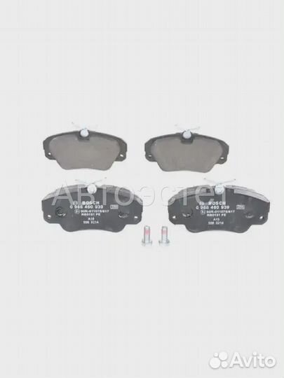 Тормозные колодки дисковые 0 986 460 939