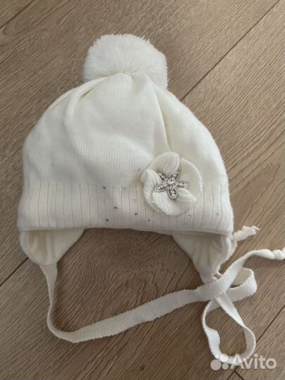 Шапка для девочки демисезон