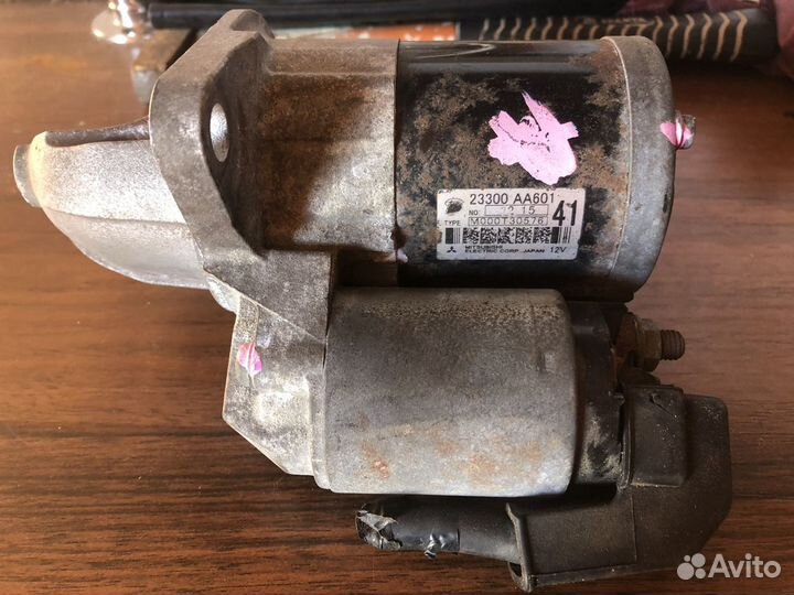 Стартер subaru impreza GE/GH 2011