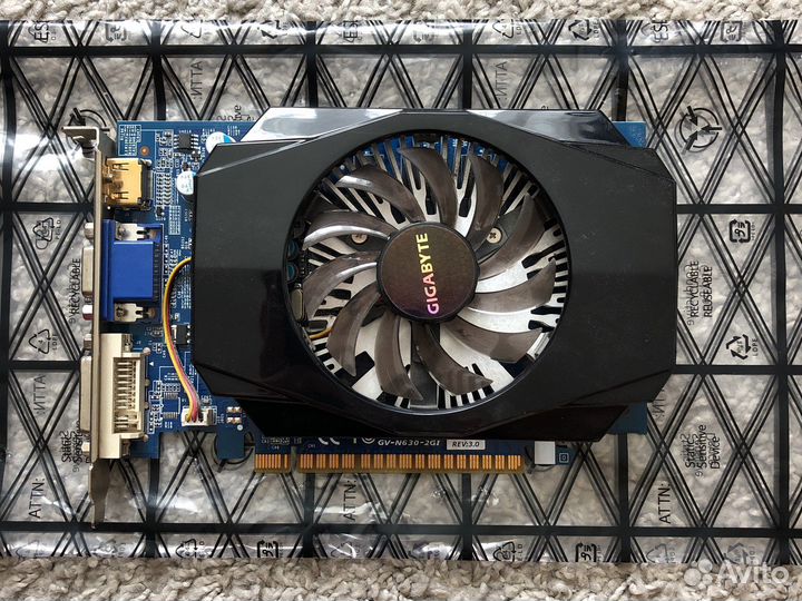 Видеокарта gigabyte gt630 2gb