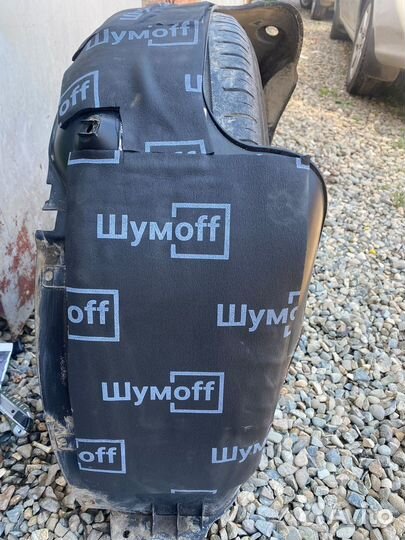 Шумоизоляция колесных арок