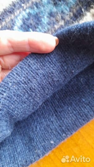 Шапка бини 54р-р зимняя двухслойная