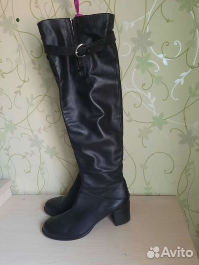 Сапоги ботфорты