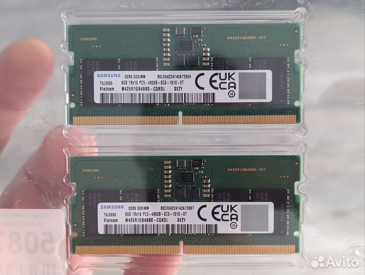 Оперативная память ddr5 so-dimm для ноутбука