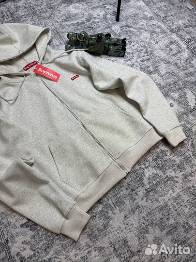 Зип худи supreme