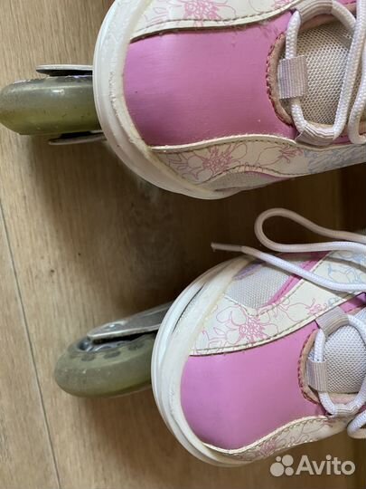 Роликовые коньки р.30-35