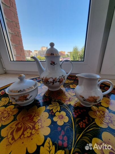 Сервиз кофейный ГДР jlmenau новый