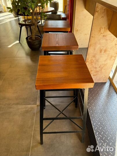 Стул высокий барный лофт