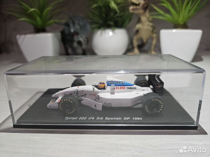 F1 1:43 Tyrrell 022 n4 3rd Spanish GP 1994