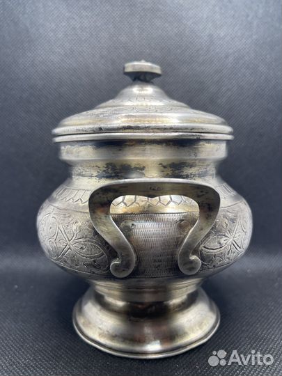 Сахарница серебро 84 Царская Россия