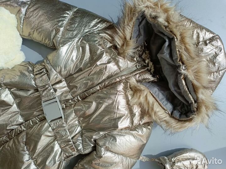 Зимний комбинезон для девочки 86