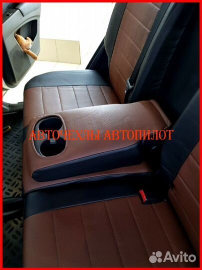 Чехлы Автопилот Ssangyong Actyon из экокожи