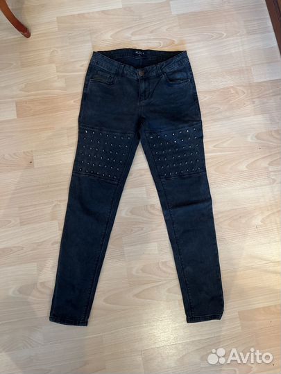 Джинсы серые варенка