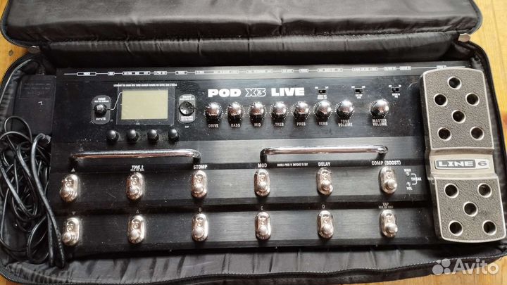 Гитарный процессор line 6 POD x3 live