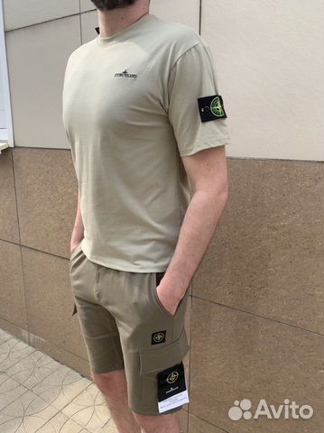 Stone island футболка шорты