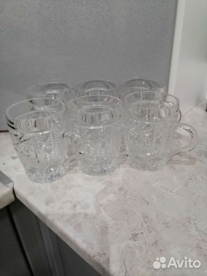 Хрустальные кружки