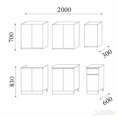 Кухонные гарнитуры на заказ. Любой сложности