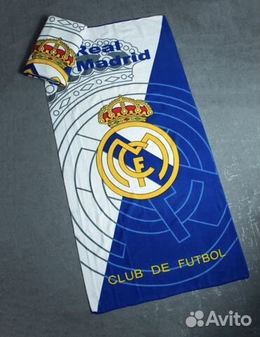 Полотенце пляжное Реал Мадрид футбол